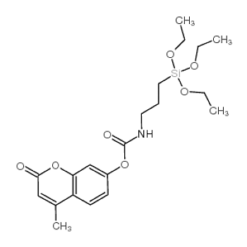 O Methylcoumarinyl N Triethoxysilyl Propyl Carbamate