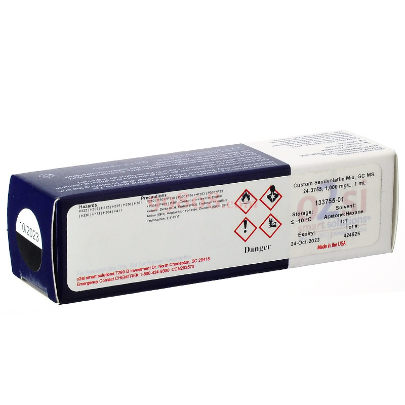 O2si 24种有机氯农药混标(HJ8352017,土壤详查,HJ9002017,HJ9012017,HJ9122017)标准品