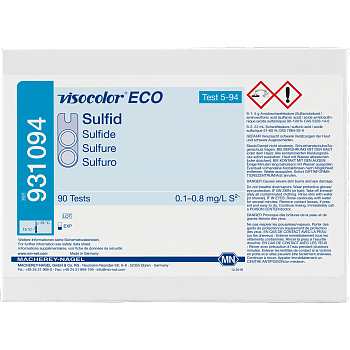 MN/德国 Colorimetric test kit VISOCOLOR ECO Sulfide,931094-实验室用品商城
