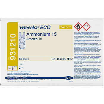 MN/德国 Colorimetric test kit VISOCOLOR ECO Ammonium 15, refill pack ...