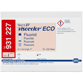 MN/德国 Colorimetric test kit VISOCOLOR ECO Fluoride, refill pack,931227 ...
