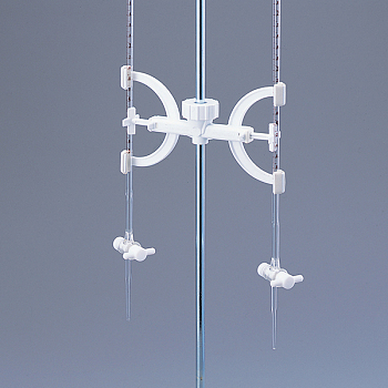 为避免滴定管滑落,夹子的顶端附有橡胶罩.